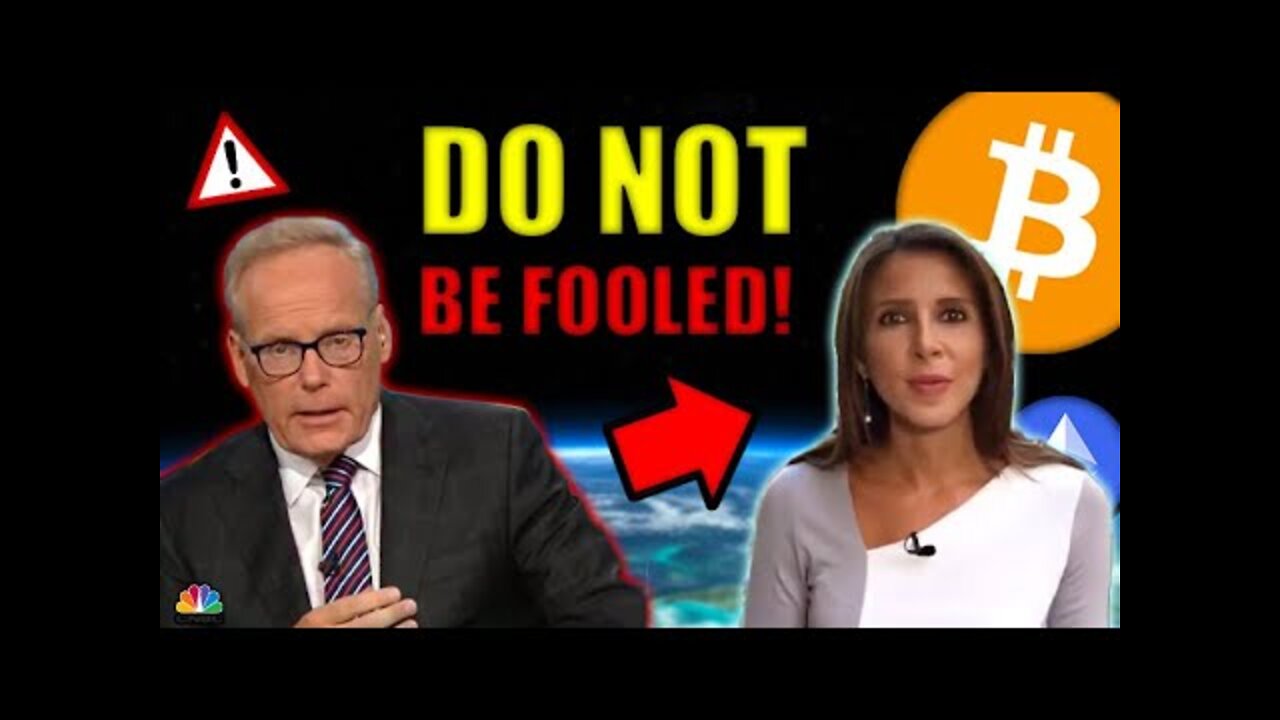 CNBC trying to TANK the price of Cryptocurrency! [Bitcoin, Ethereum, Cardano, & Dogecoin]