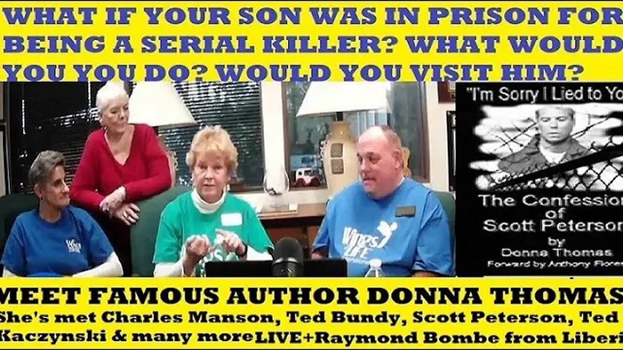 Famous Serial Killers in Prison - What they are really like? Author Donna Thomas tells us Live!