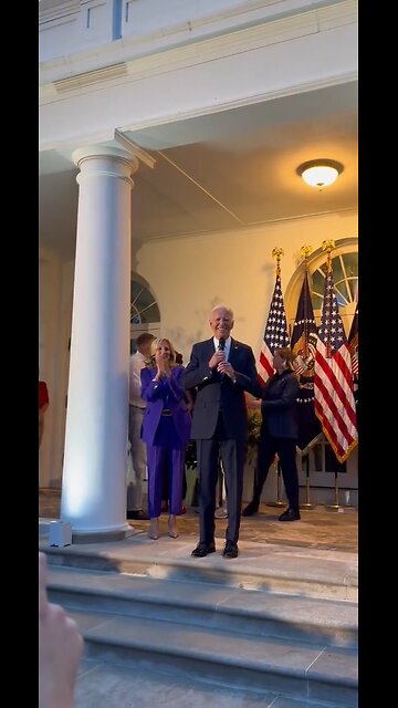 Biden grew a few inches while he was missing for five days…