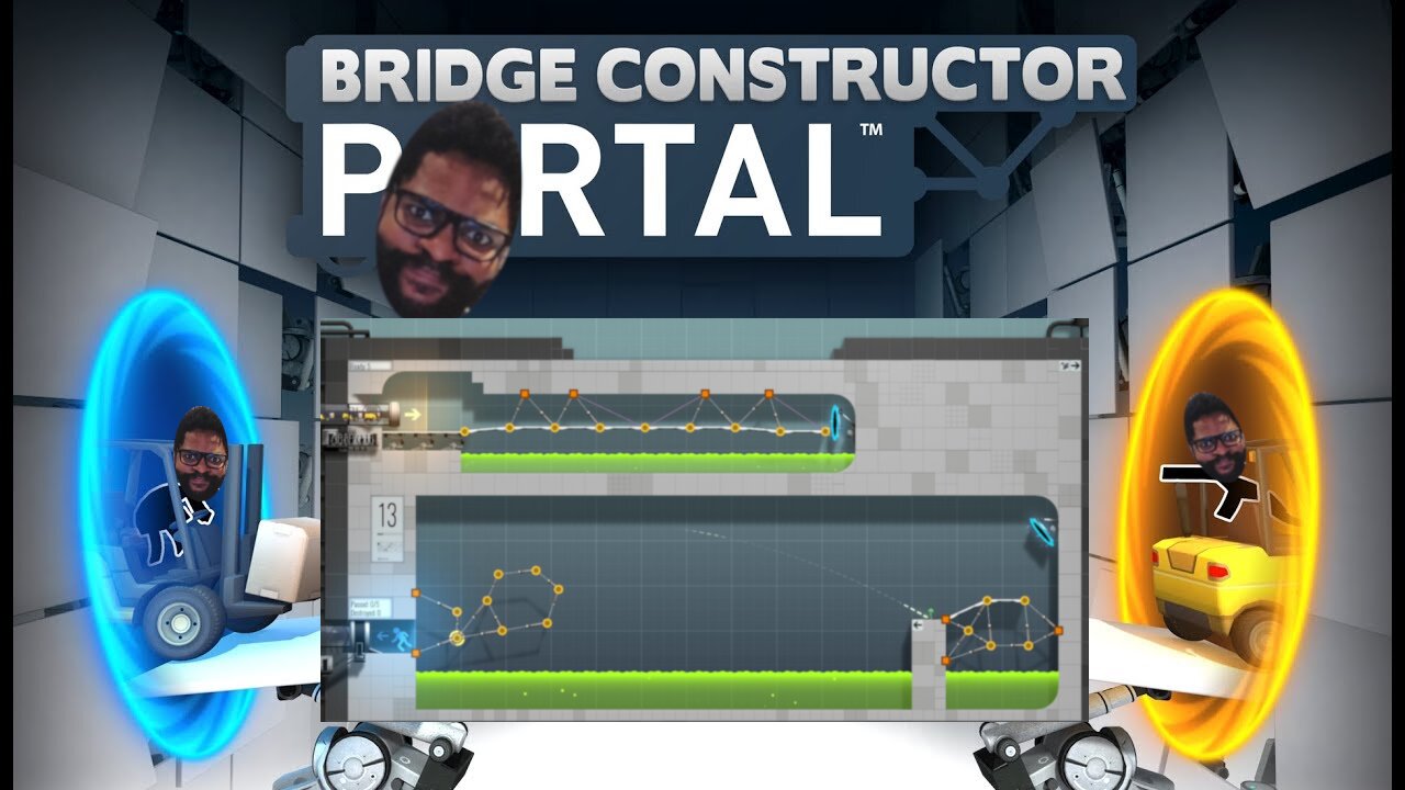 Bridge Constructor Portal: Levels 11-13