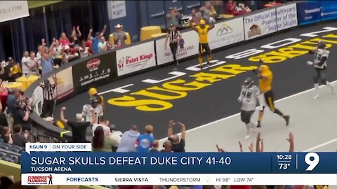 Sugar Skulls defeat Duke City 41-40