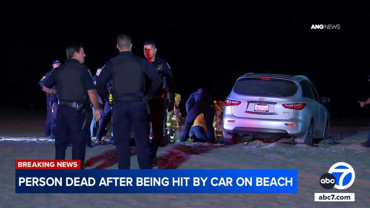 Person hit, killed by SUV on beach in Santa Monica