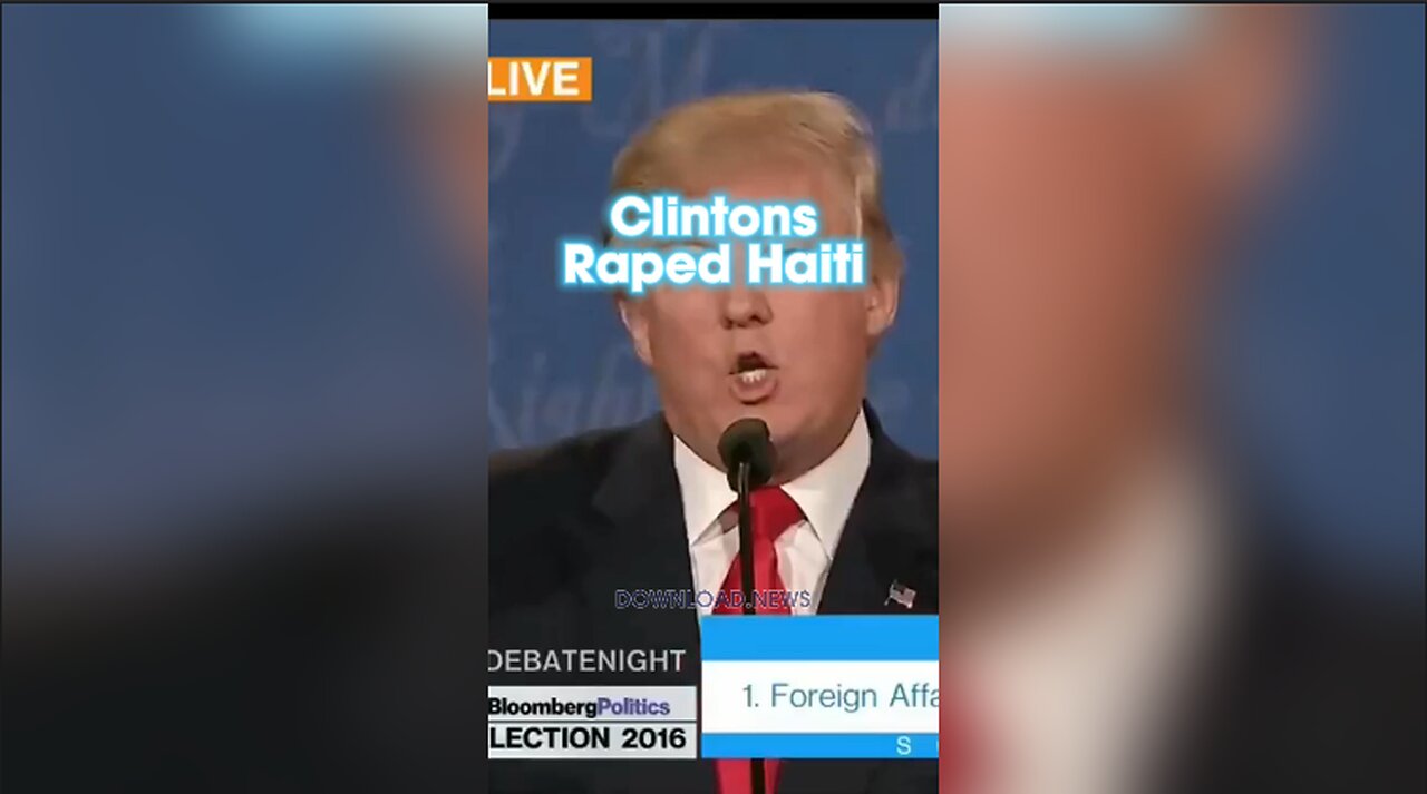 Tucker Carlson & Trump: The Clinton Crime Family Robbed Haiti - 3/18/24