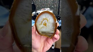 Polished Brazilian agate