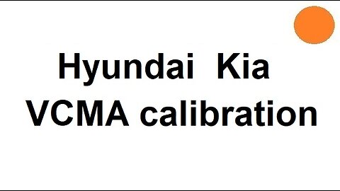 Hyundai Kia VCMA calibration (P200A00 code check engine "intake manifold runner performance Bank1")