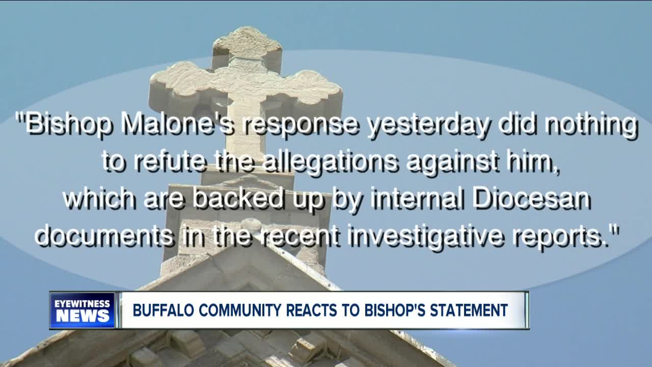 Catholic community reacts to Bishop's refusal to resign