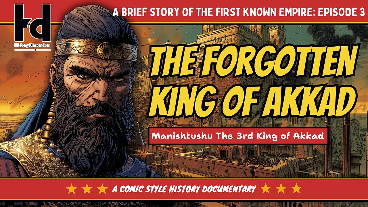 Akkadian Empire Episode 3 - King Manishtushu (Comic-Style History Presentation)