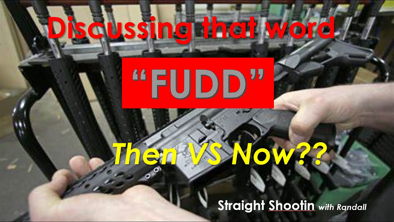 Discussing that word "FUDD"