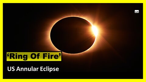 US 'Ring Of Fire' Annular Eclipse