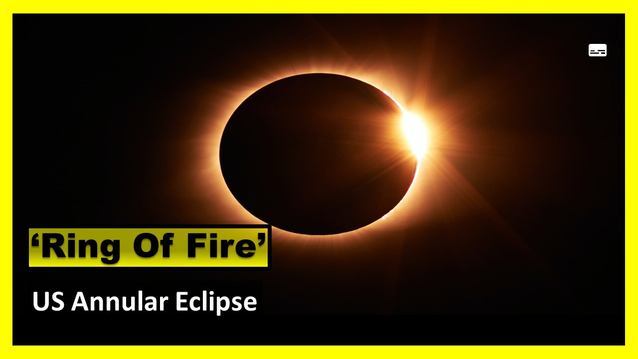 US 'Ring Of Fire' Annular Eclipse