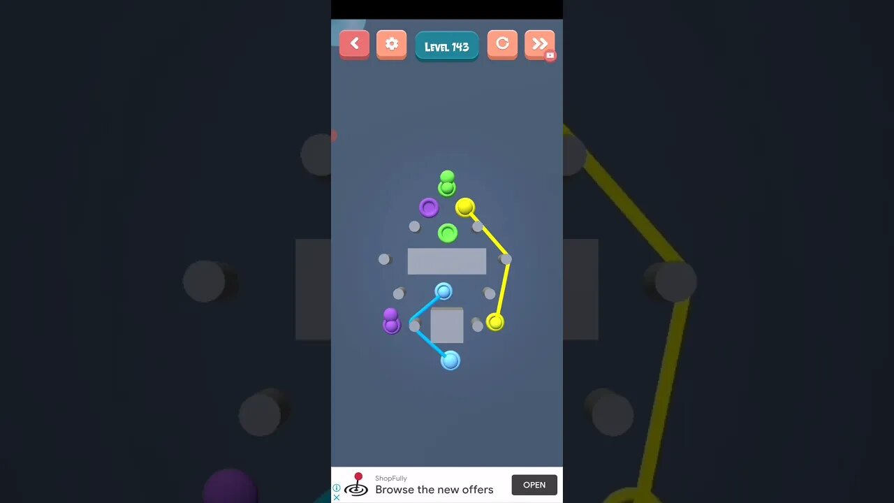 Color Rope Puzzle - Level 143