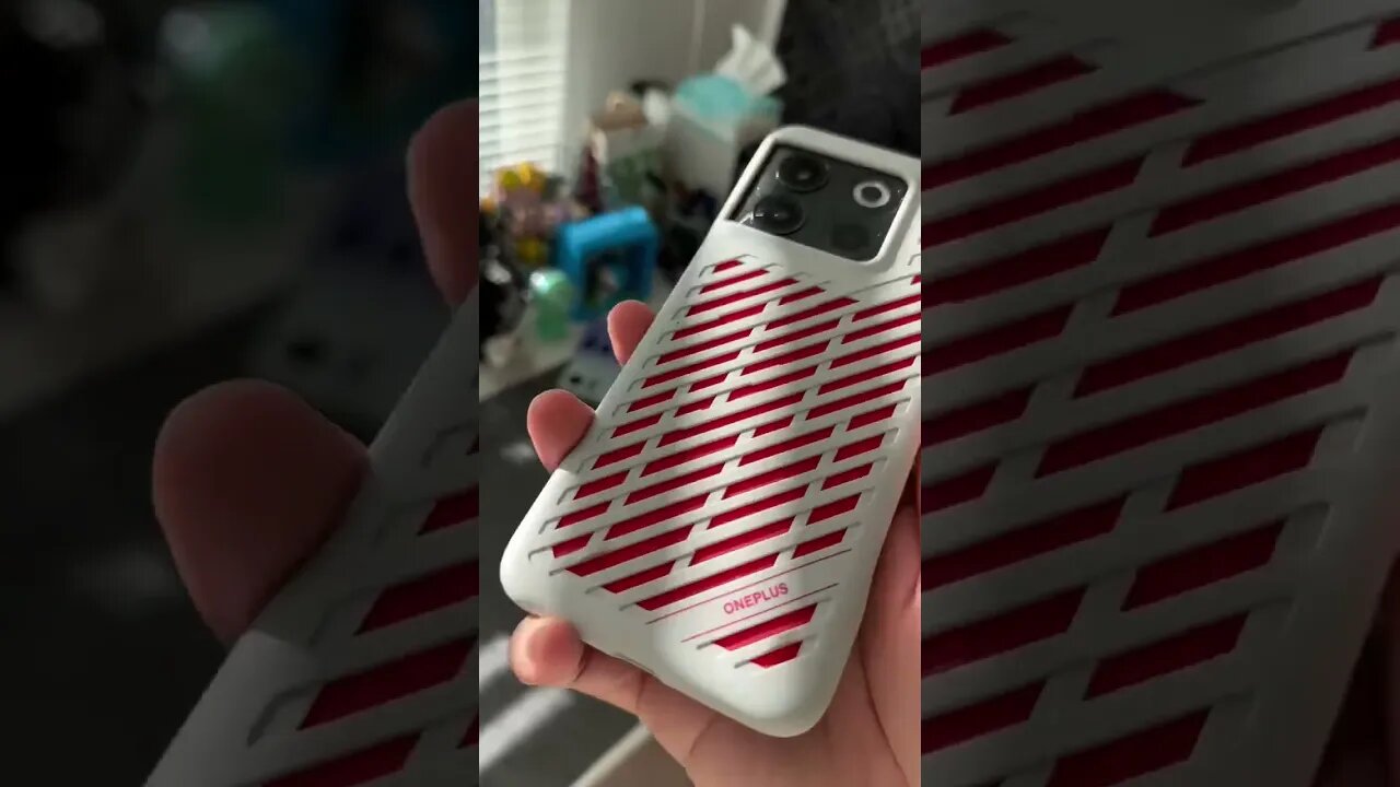 OnePlus 10T With Cooling Case #shorts