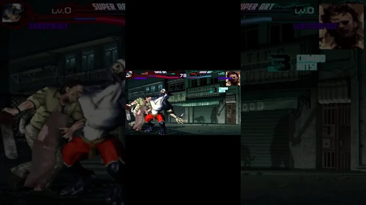 Mugen: Sabrewulf vs Leatherface