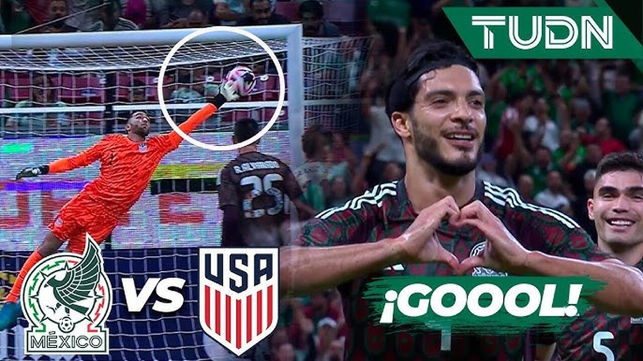 GOOOL DE MÉXICO! ¡GOLAZO DE RAÚL JIMÉNEZ! _ México 1-0 Estados Unidos _ Amistoso Internacional