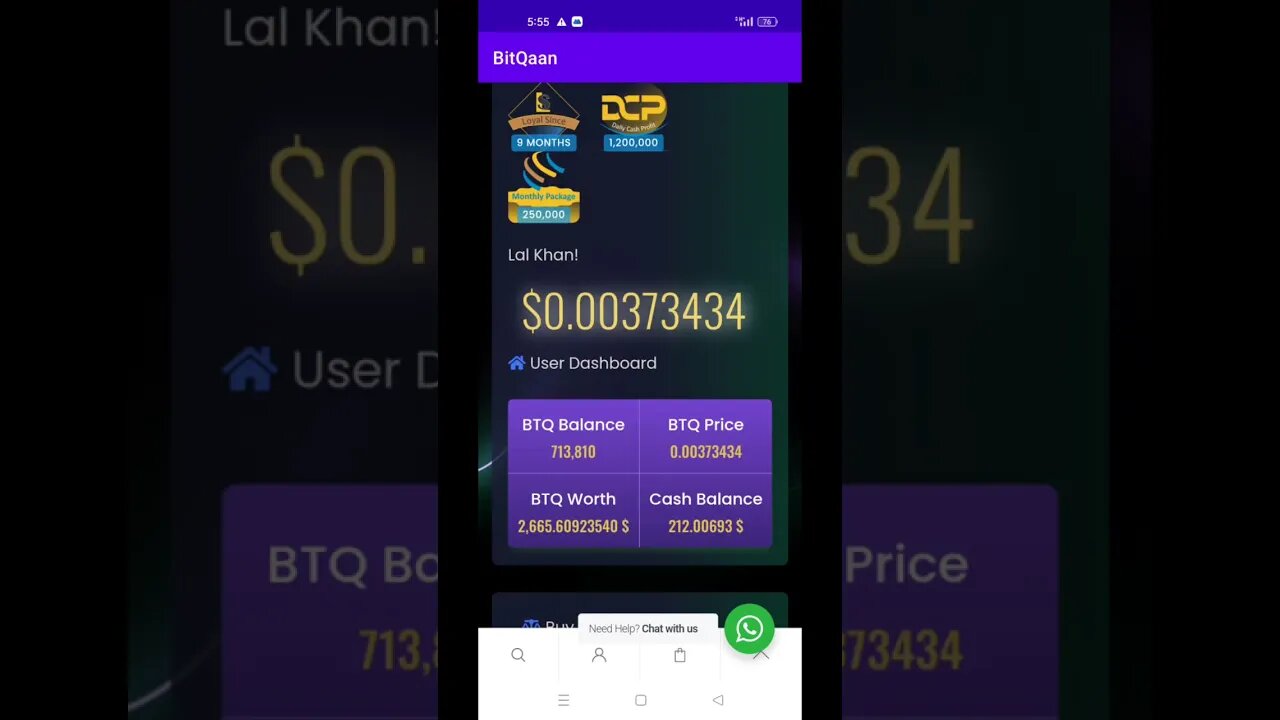 Bitqaan Daily Cash Profit Proof 15/09/2023, amazing project, Must Watch, Online earn money