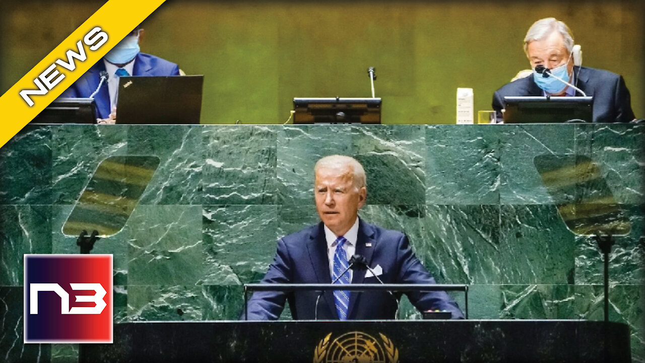 CODE RED: People Are Noticing The One Word Biden Didn’t Say In His UN Speech