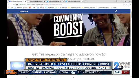 Facebook expands Community Boost program to Baltimore