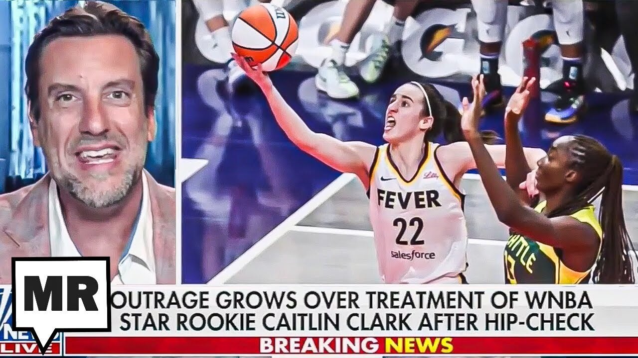 Right-Wing Lunatic Clay Travis Melts Down Over WNBA Drama