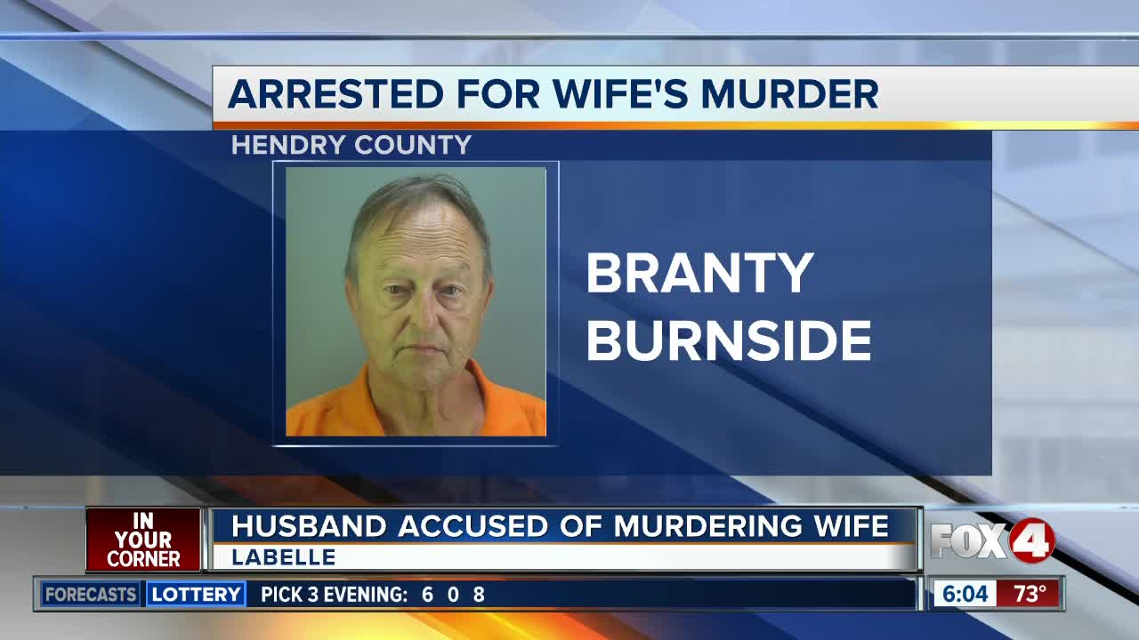 Husband charged with the death of wife in LaBelle