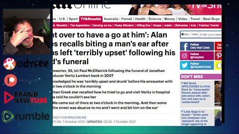 Jonathan Creek Bit My Ear!