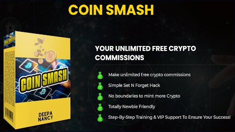 Coin Smash Review - How to Make Money With Cryptocurrency Passive Income Method 2022