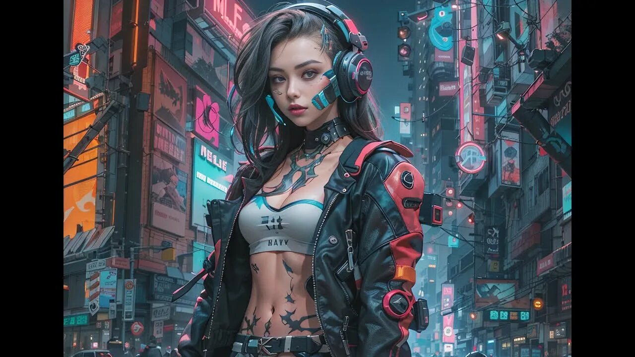 Cyberpunk music | MIX | PART 2 | Pixel Beats