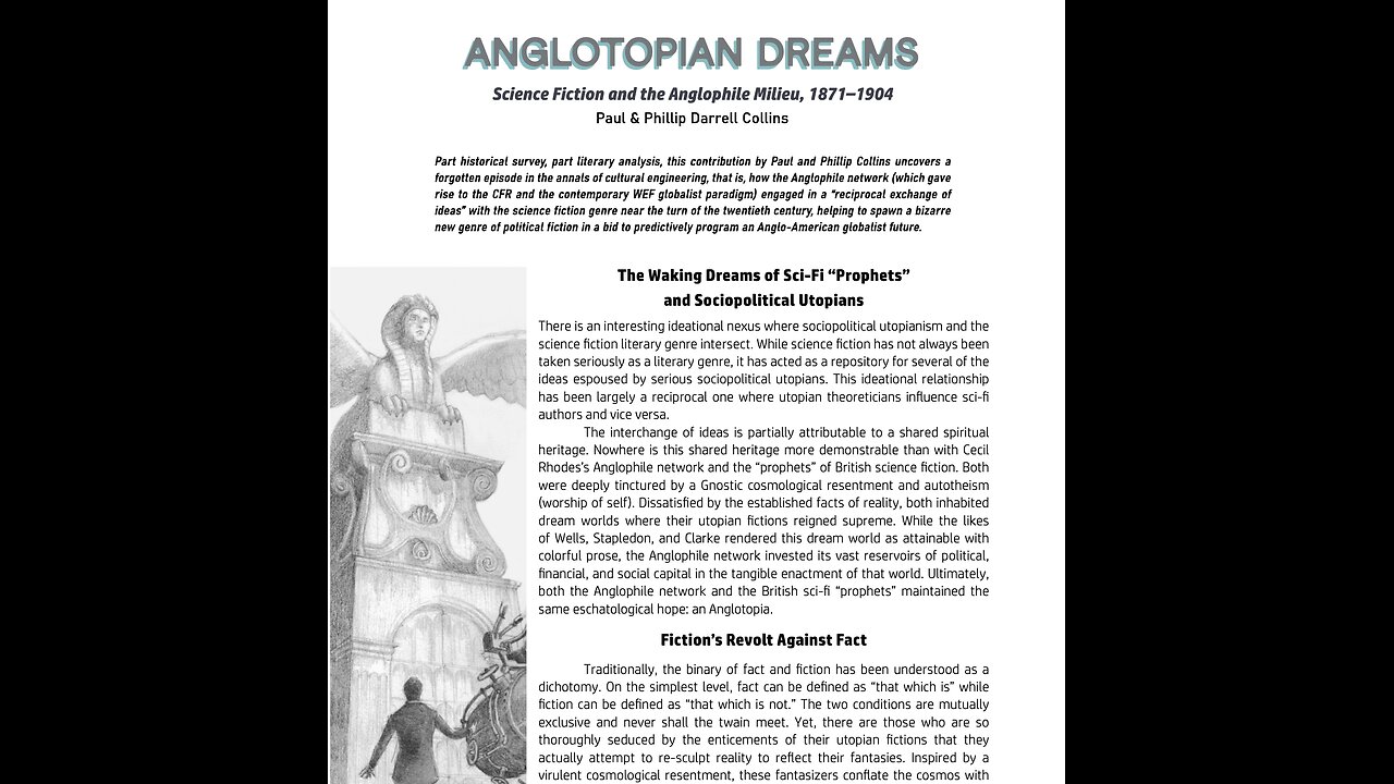 Anglotopian Dreams: Science Fiction and the Anglophile Milieu, 1871–1904 Paul & Phillip Collins