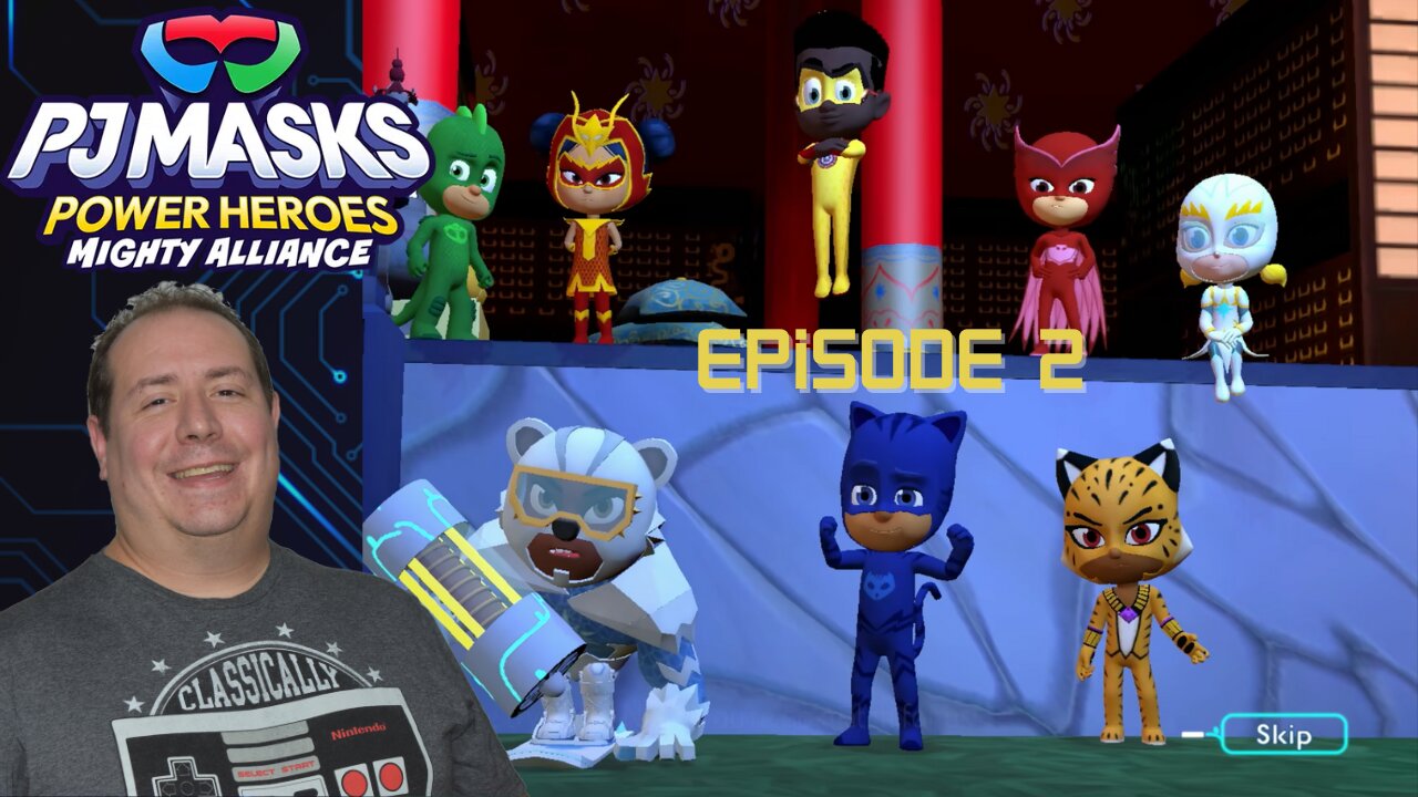 Gamer Dad plays PJ Masks | Power Heroes: Mighty Alliance | game play | episode 2