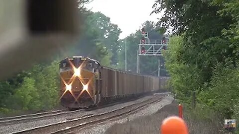 CSX Trains from Sterling, Ohio June 6, 2024 Part 1