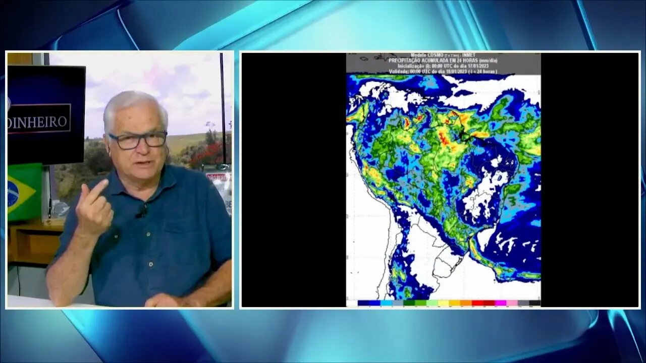 Chuvas intensas pesam sobre a soja em várias regiões. Calor e seca no oeste do RS.