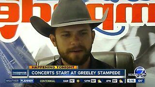 Concerts start at the Greeley Stampede