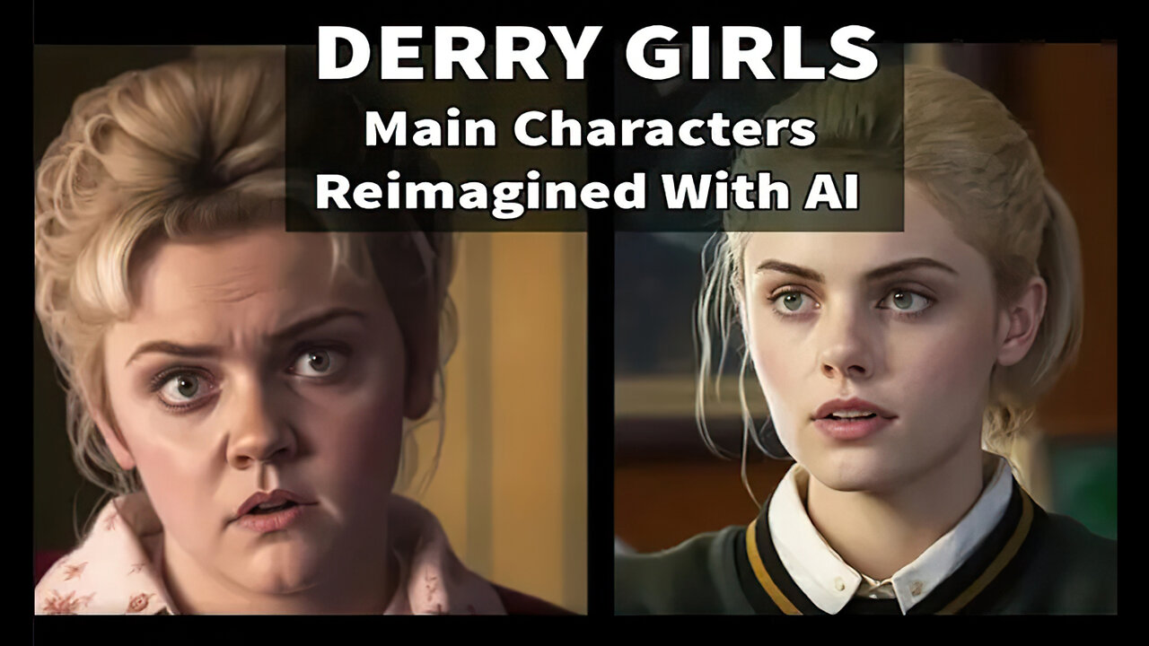 Derry Girls Characters re-imagined in AI #derrygirls #ai #midjourney #aiart