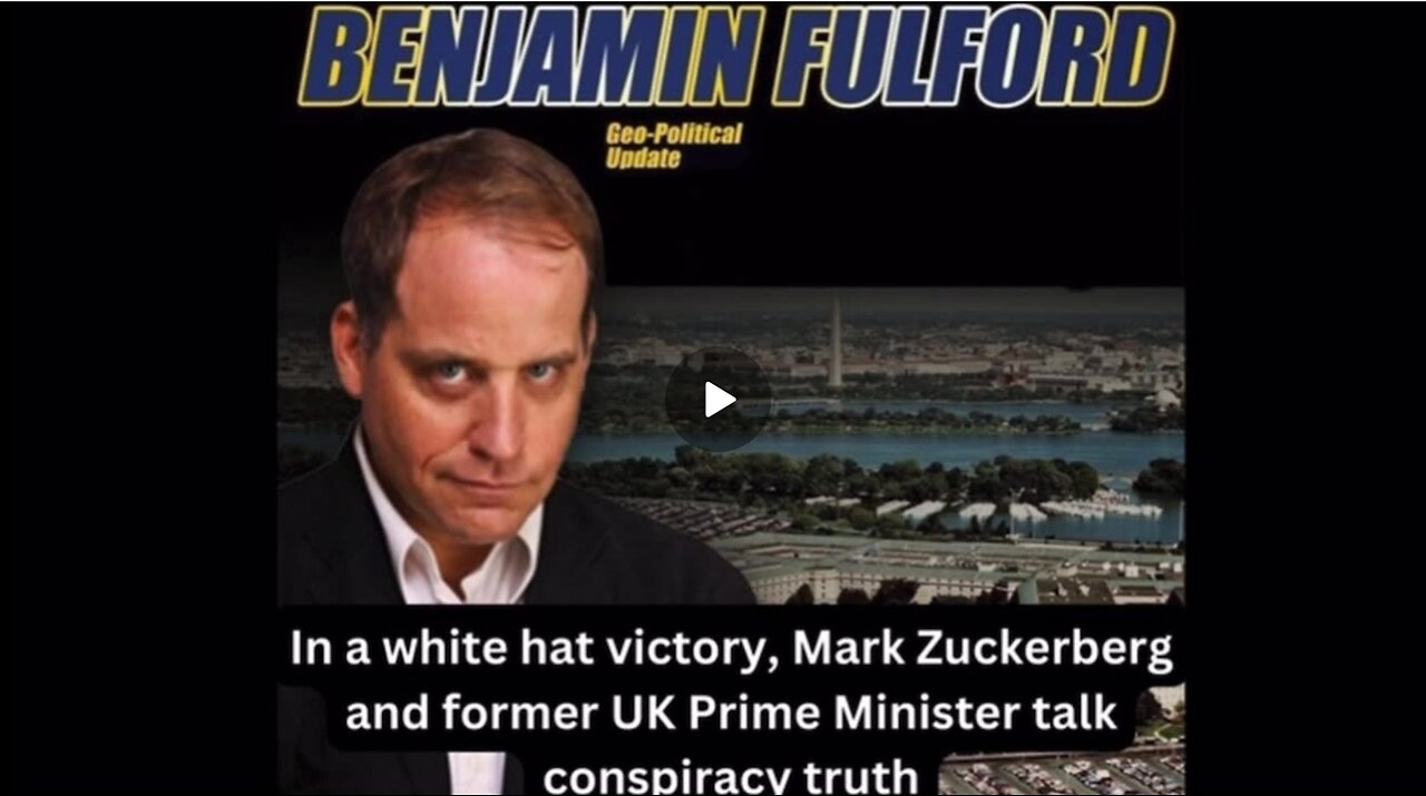 BENJAMIN FULFORD GEOPOLITICAL UPDATE AUDIO (related info and links in description)