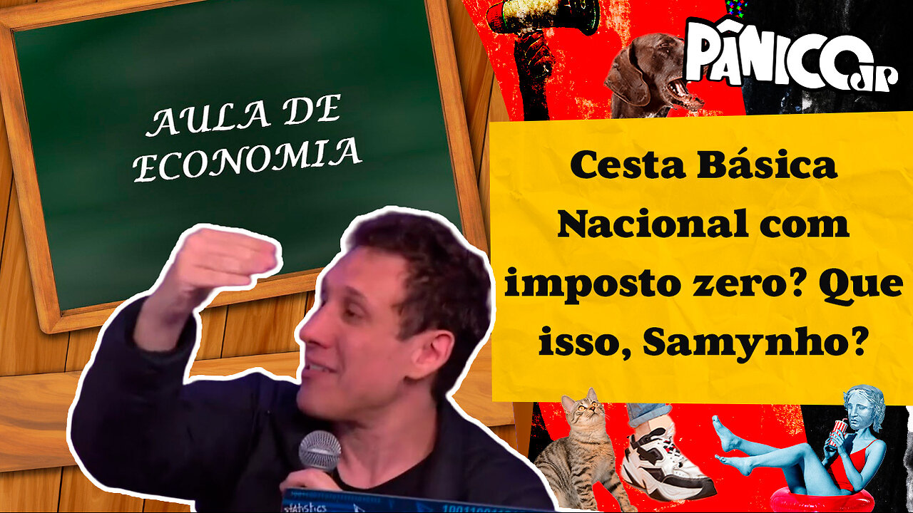 SAMY DANA DÁ AULA SOBRE REFORMA TRIBUTÁRIA; SEPARA O CADERNINHO