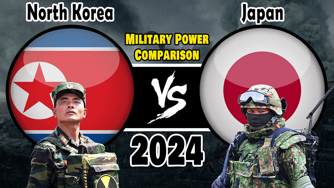 North Korea vs Japan Military Power Comparison 2024