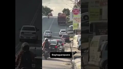 a heavy truck !!! omg, wtf !!!