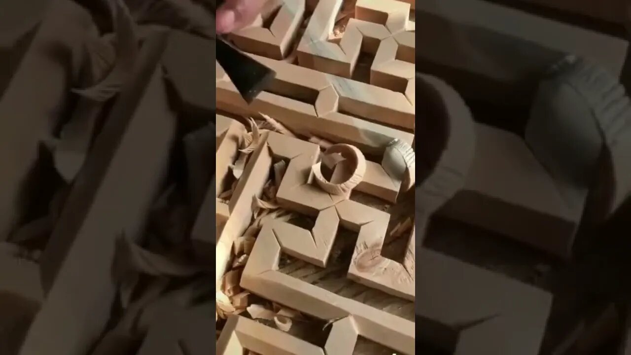 nice asmr on wood