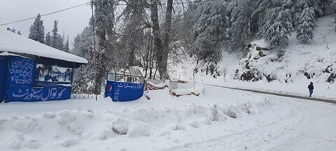 Heavy Snow Fall in Pakistan 2023