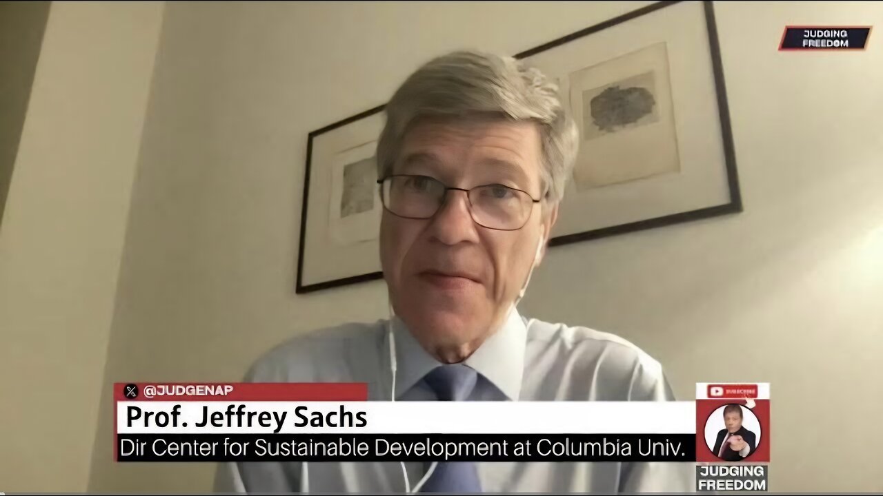 Prof. Jeffrey Sachs: Can Diplomacy Bring Middle East Peace?