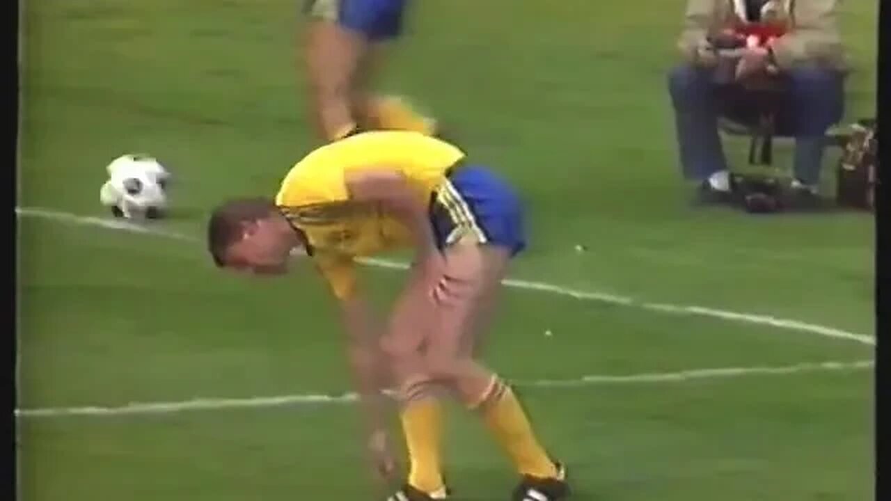 1986 FIFA World Cup Qualification - Sweden v. Czechoslovakia