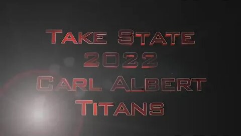 Carl Albert Football Take State Hype Video