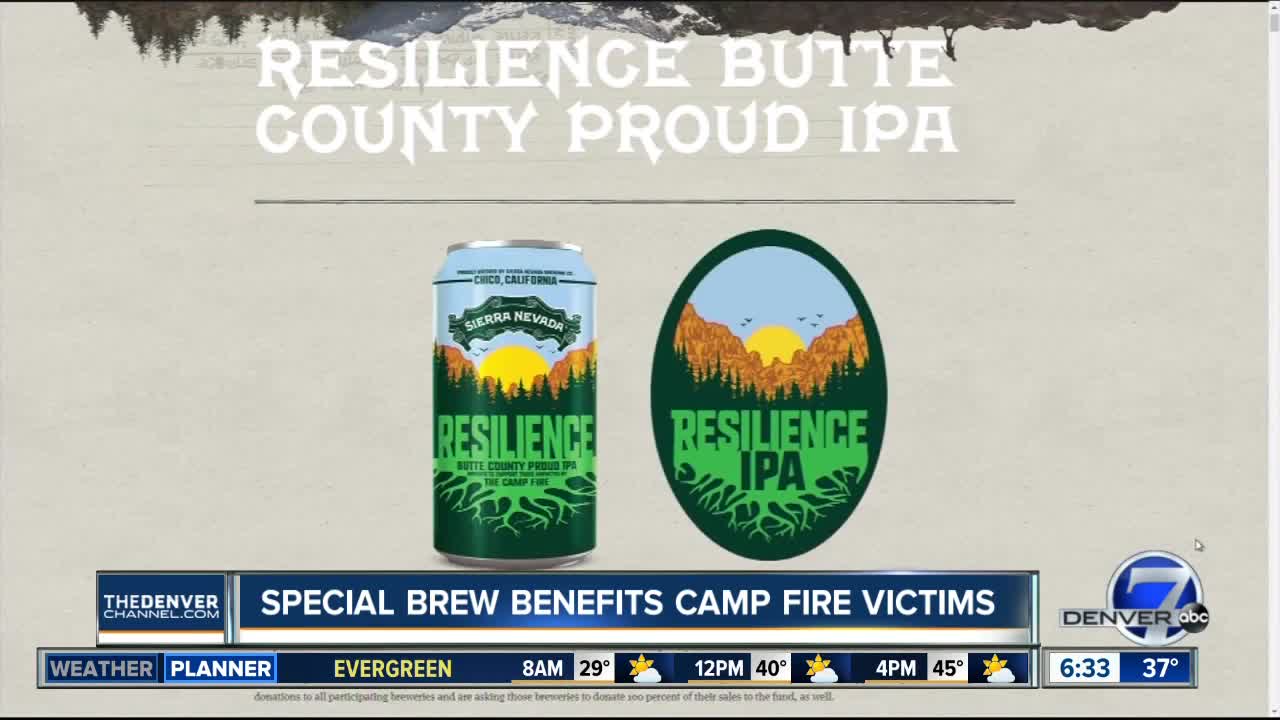 New special brew benefits Camp Fire victims, being served in Colorado