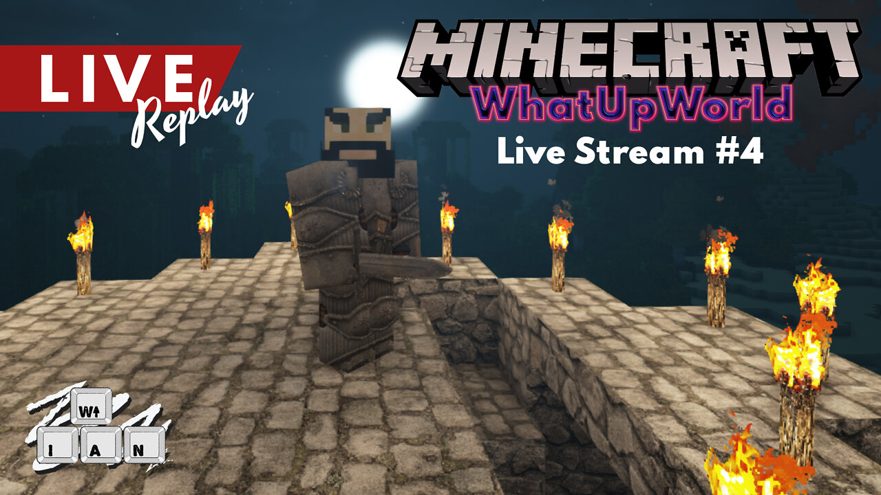 Easter Minecraft Live Stream Exclusively on Rumble.com | Lets Play | WhatUpWorld #4