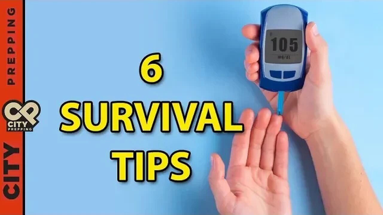 Prepping with diabetes - how to survive after a disaster