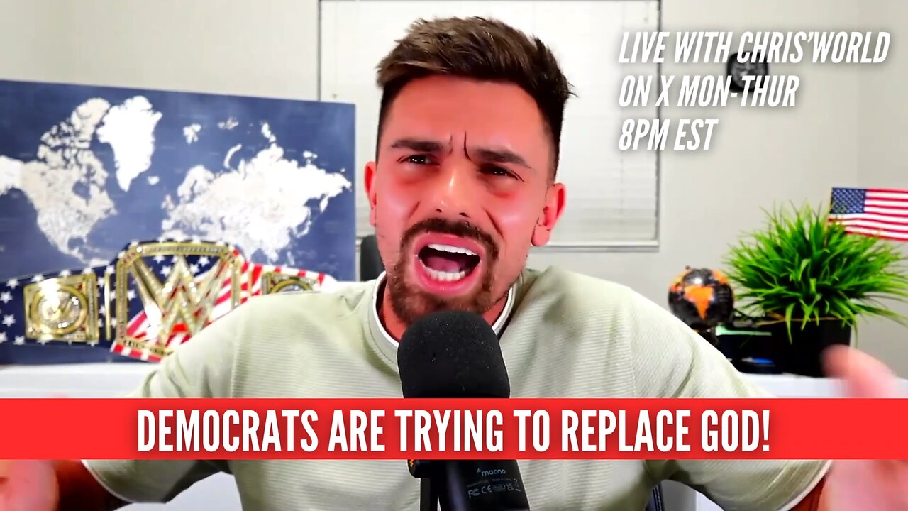 DEMOCRATS WANT TO REPLACE GOD!