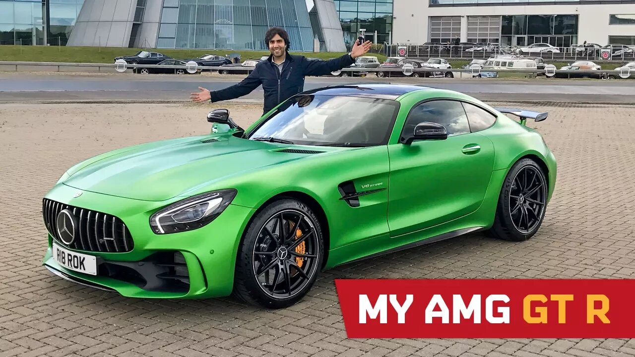 My AMG GT R is here!!!