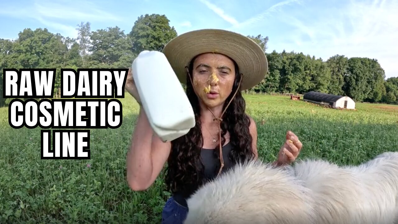 Introducing our new raw dairy cosmetic line