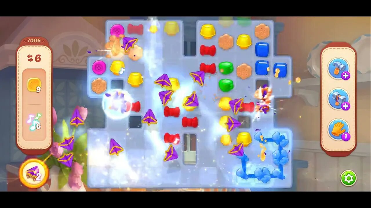 Playrix Homescapes Gameplay Walkthrough Level 7006