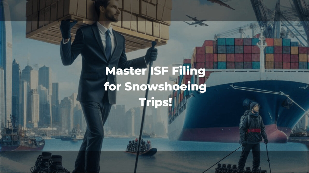 Mastering the Art of ISF Filings: A Guide for Importing Snowshoes