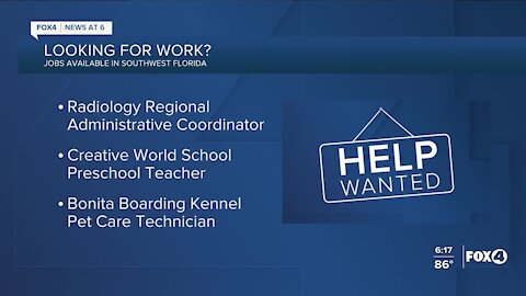 Southwest Florida job openings